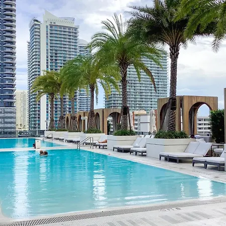 Wonderful King Suite With Pool At Sls Lux Brickell